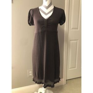 Cynthia Steffe Brown sweater dress.